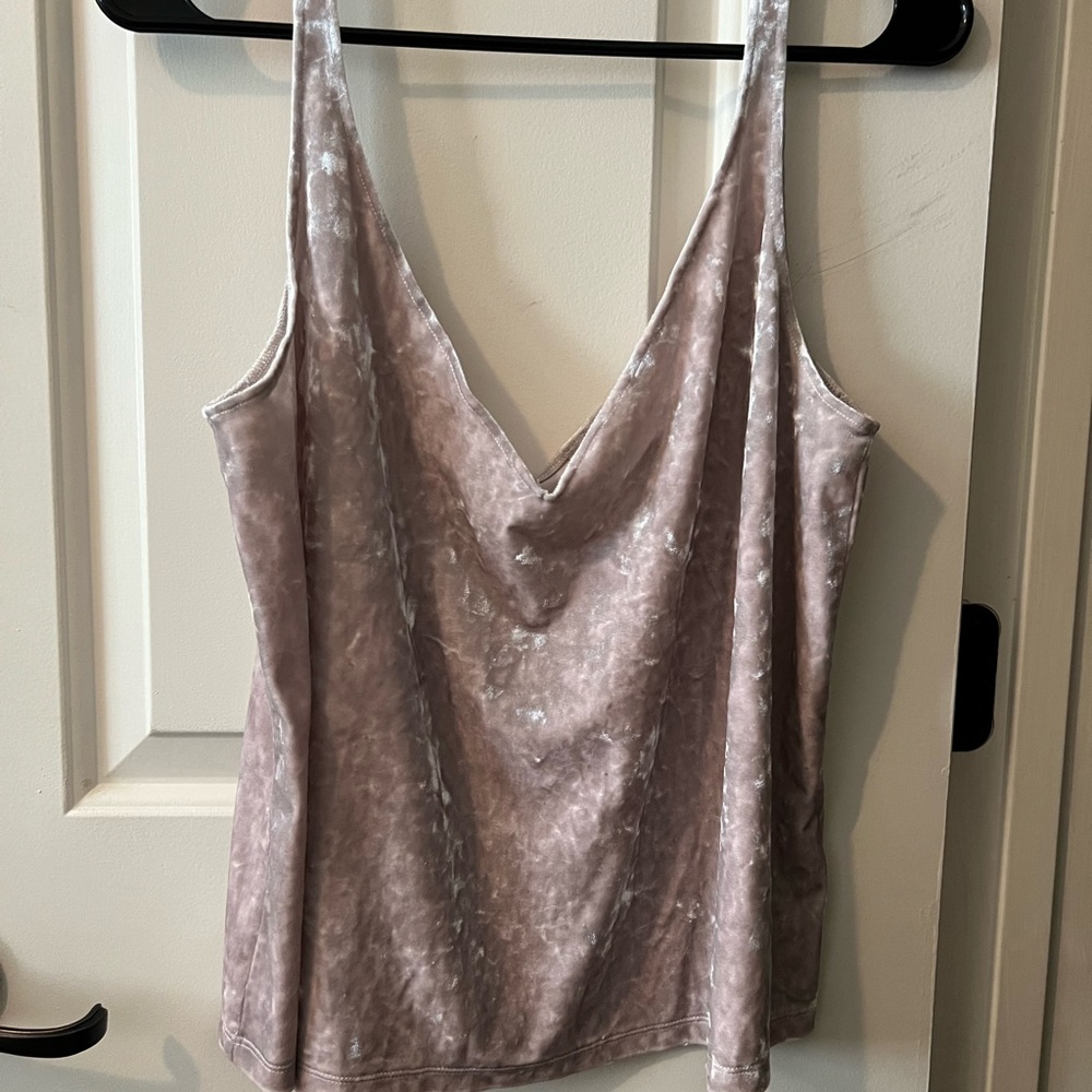 Tank top, velvet material